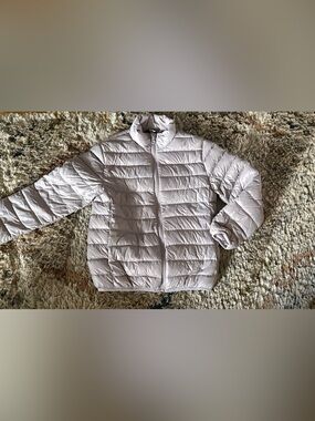 Eddie Bauer Kids 650 Fill Down Puffer Jacket Pink Girls M 7/8